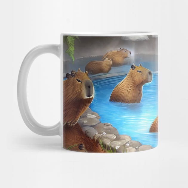 capybara playing by cloudart2868